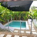 Pool with shade — Shade Sails in Edmonton, QLD